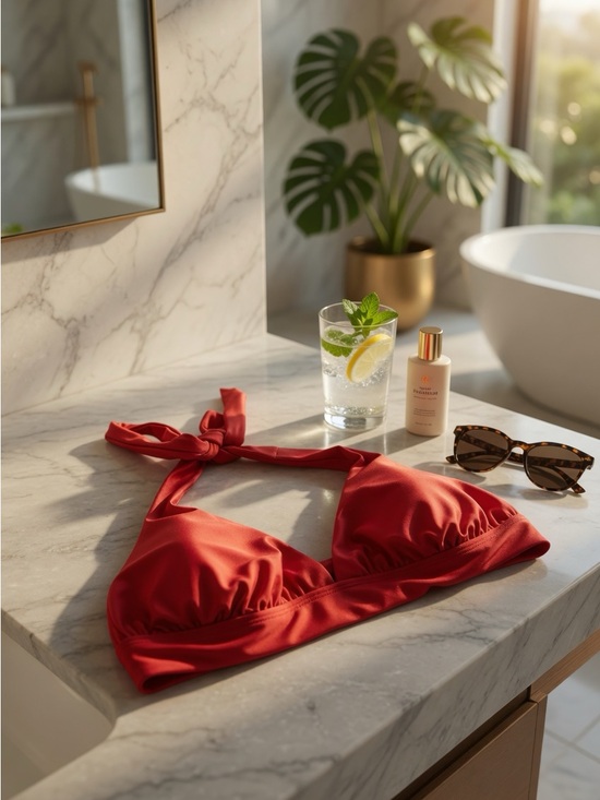 Other - Red Bikini Top Size XL